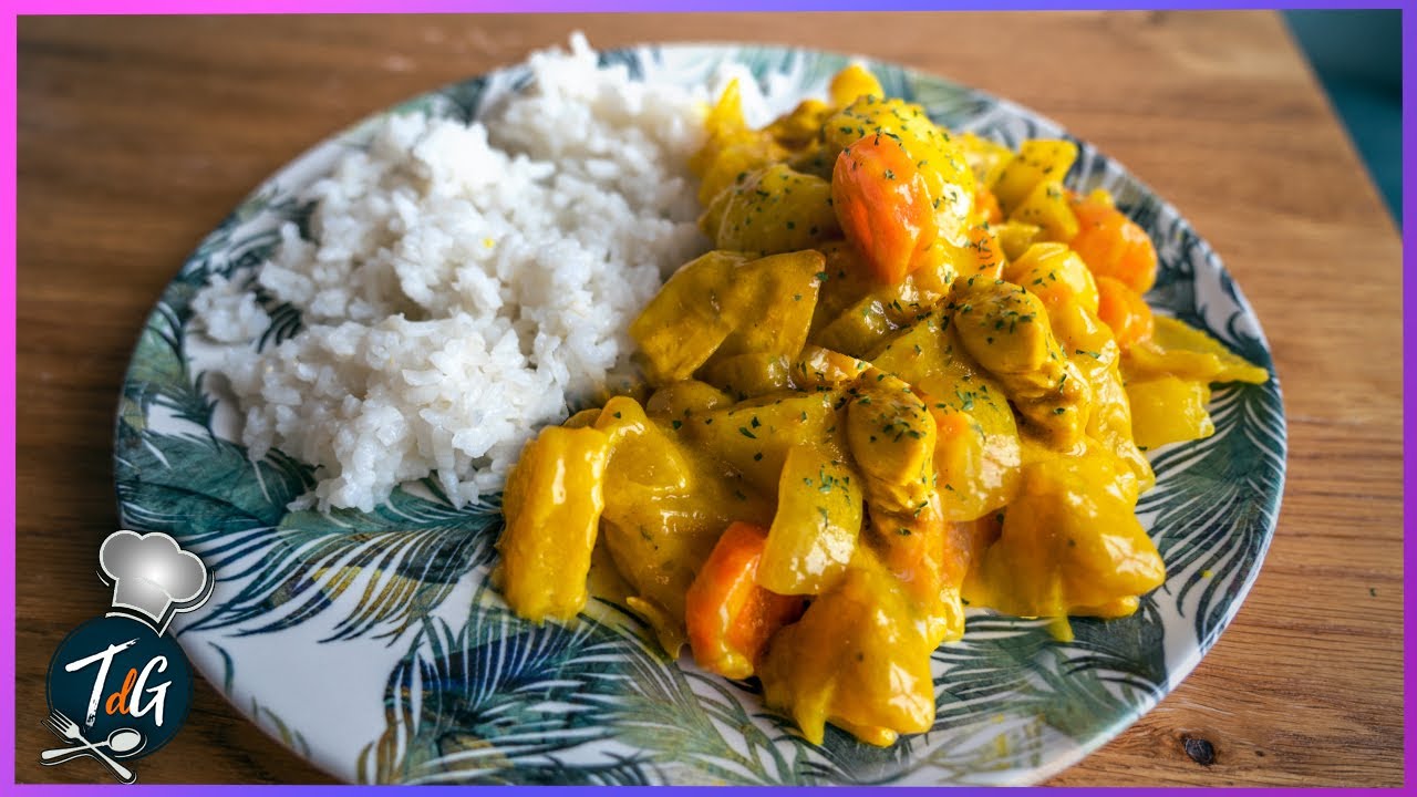 Recetas Cookeo: Pollo al curry con verduras